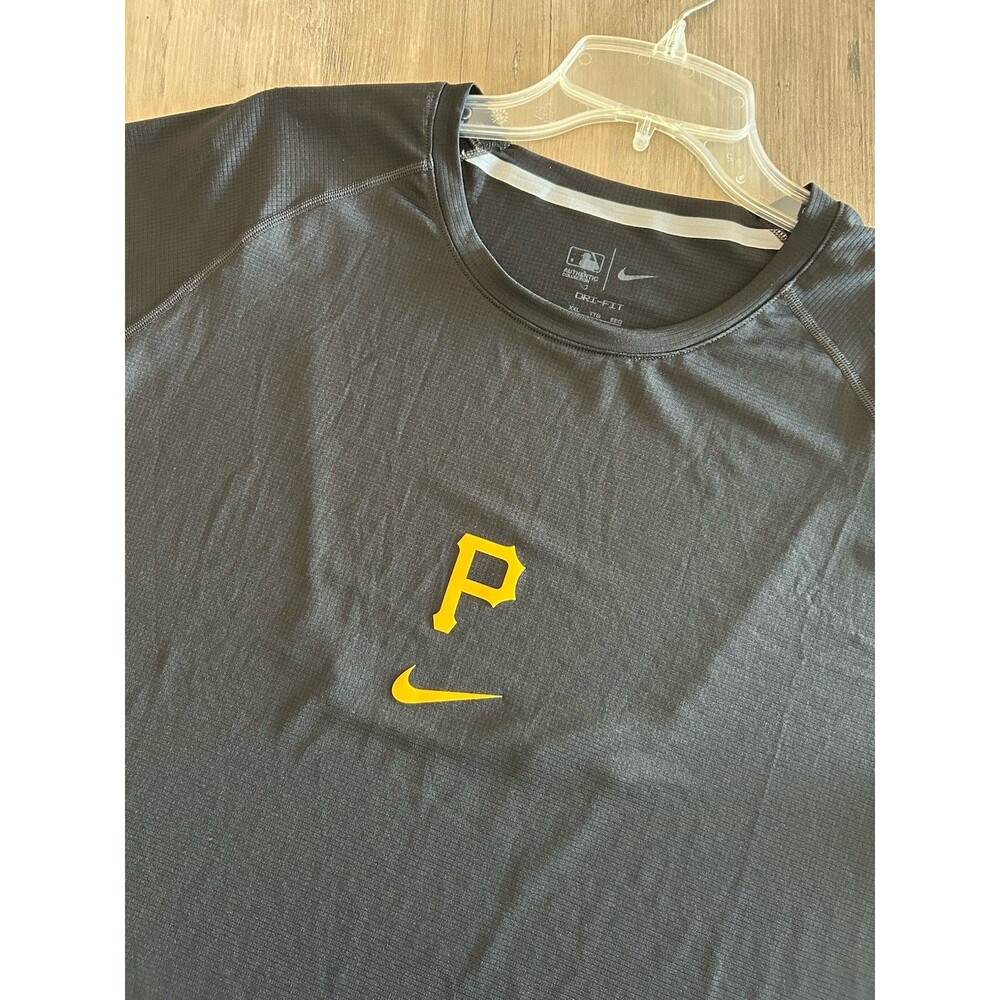 Nike Pittsburgh Pirates MLB Authentic Collection Dri-FIT Shirt Mens Size XXL